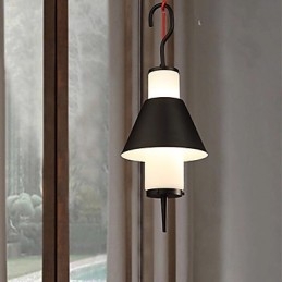 Lustre Mini Estilo Moderno Contemporâneo Metal Pendente Luz