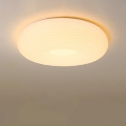 Luz de teto redonda moderna de proteção ocular de espectro total regulável