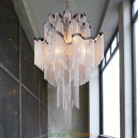 Tassels Extra Large Size Chandelier Designer Luz de teto pendente Tassels Extra Large Size Chandelier Designer Luz de teto pendente