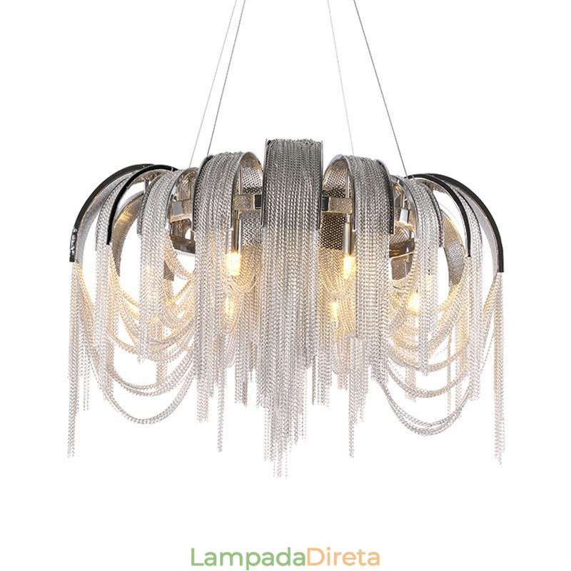 Tassels Extra Large Size Chandelier Designer Luz de teto pendente