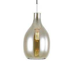 Lustre 1 Luz Simples Moderno Artístico