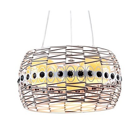Luminária pendente Rattan Art Luminária tecida à mão Luminária pendente Rattan Art Luminária tecida à mão