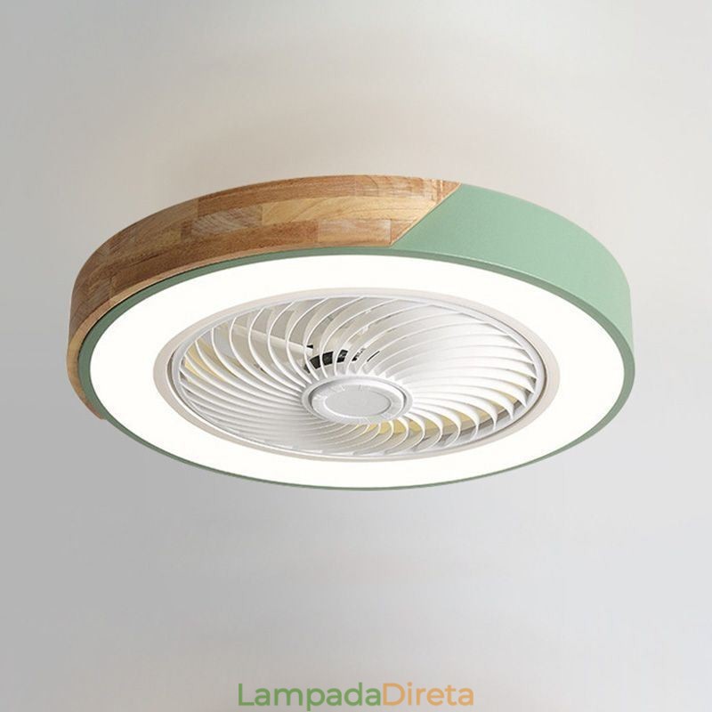 Ventilador de teto inteligente com luzes controle remoto decoração ventilador lâmpada