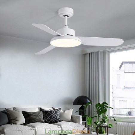 Lâmpada de ventilador inversora moderna e minimalista Lâmpada de ventilador de teto Lâmpada de ventilador inversora moderna e minimalista Lâmpada de ventilador de teto