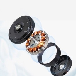 Lâmpada de ventilador inversora moderna e minimalista Lâmpada de ventilador de teto