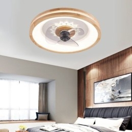 Ventilador de teto inversor moderno com luzes, controle remoto, luz de teto, ventilador, lâmpada