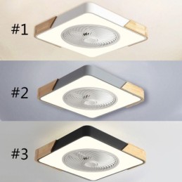 Ventilador de teto moderno Luzes de teto simples Lâmpada de teto