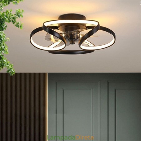 Ventilador de teto exclusivo e luz Ventilador de teto moderno com luzes Ventilador de teto exclusivo e luz Ventilador de teto moderno com luzes