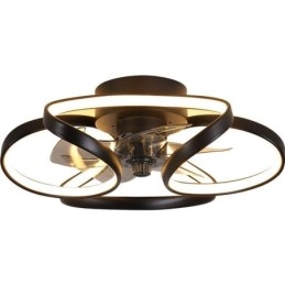 Ventilador de teto exclusivo e luz Ventilador de teto moderno com luzes