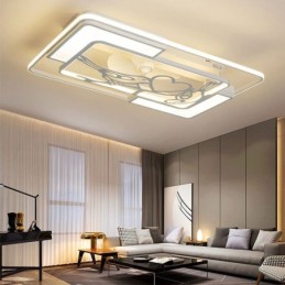 Luminárias de teto retangulares modernas