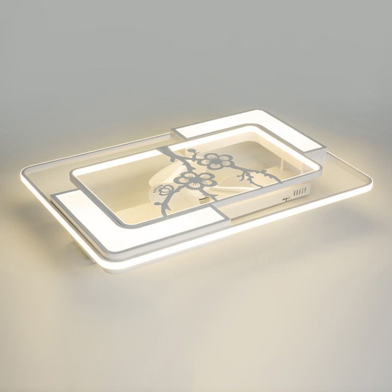 Luminárias de teto retangulares modernas
