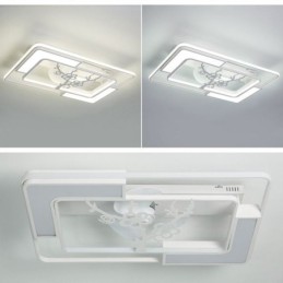 Luminárias de teto retangulares modernas
