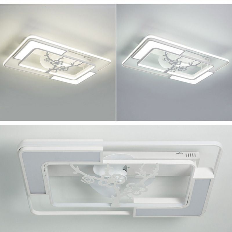 Luminárias de teto retangulares modernas