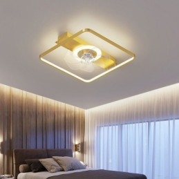 Ventilador de teto moderno com luzes controle remoto ventilador lâmpada