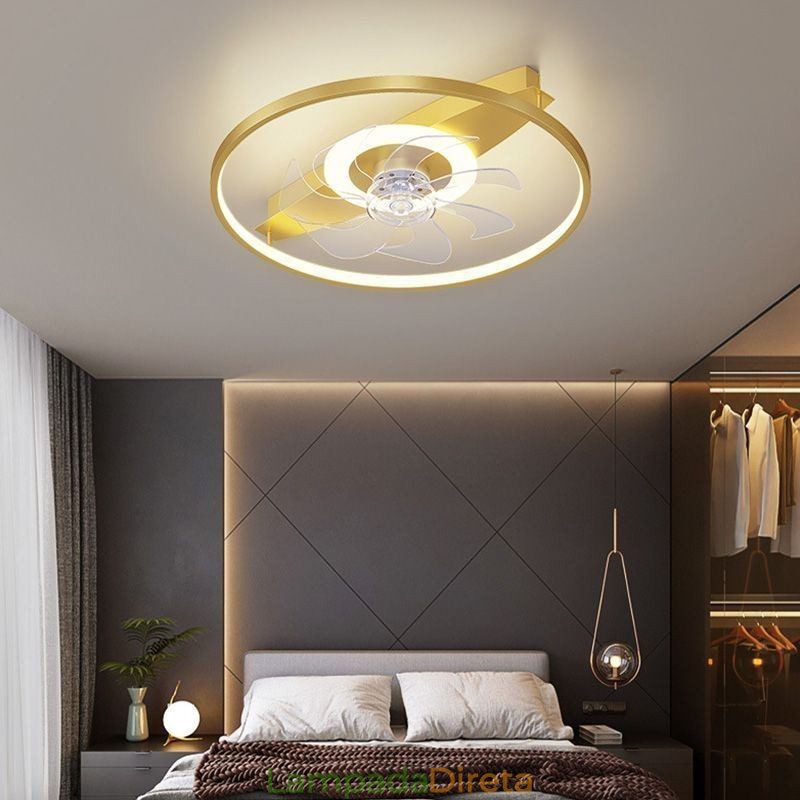 Ventilador de teto moderno com luzes controle remoto ventilador lâmpada