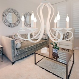Lustre Moderno Tradicional Retro Country Metal