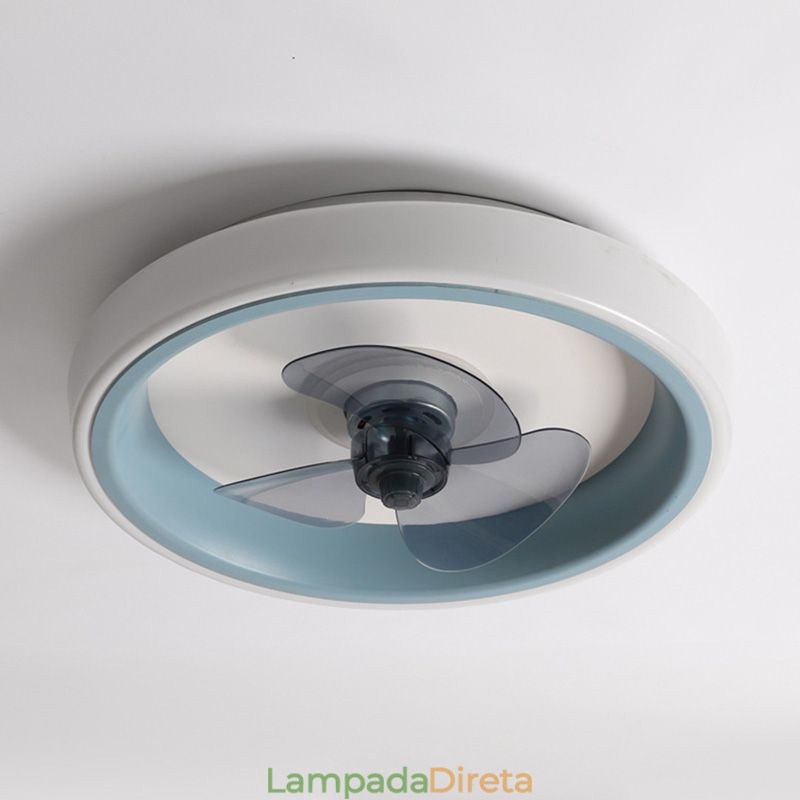 Ventilador de teto moderno com luzes, controle remoto, ventilador de teto
