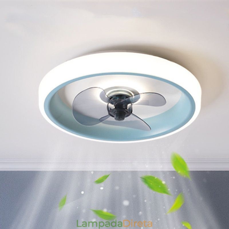 Ventilador de teto moderno com luzes, controle remoto, ventilador de teto