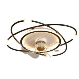 Ventiladores de teto modernos Iluminação interna Jantar