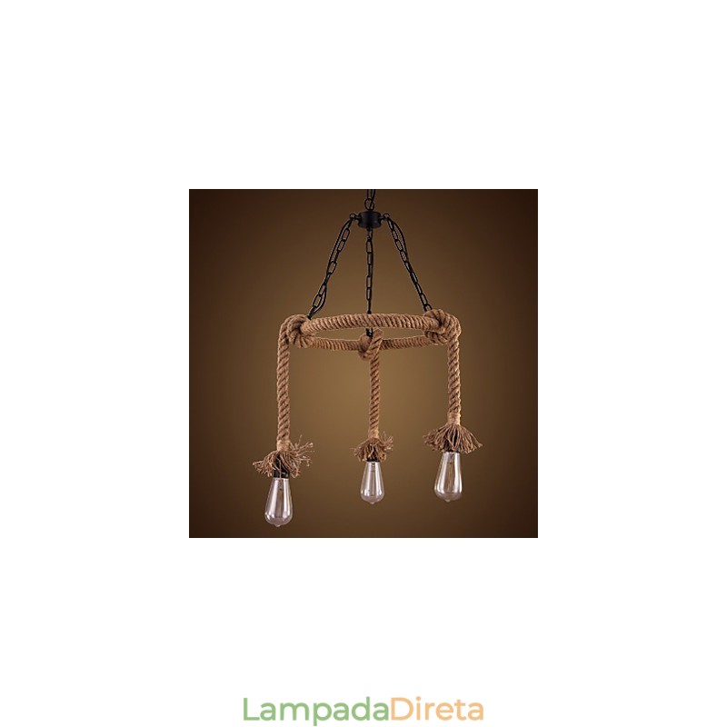 Lustre Americano de Cânhamo Country