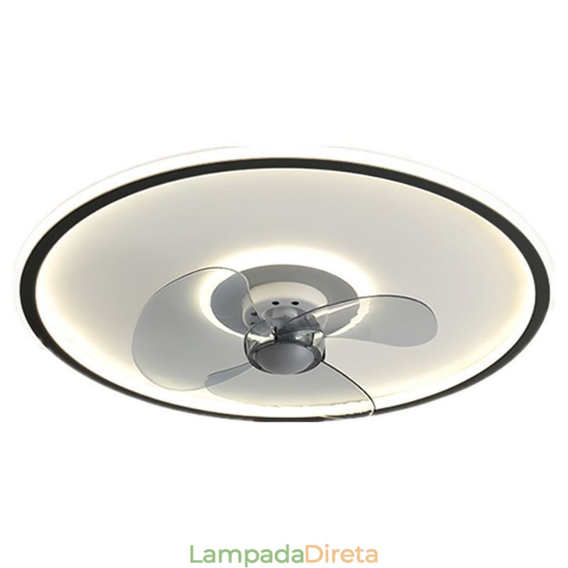 Macaron Ventilador de Teto Luz Controle Remoto Decor Ventilateur