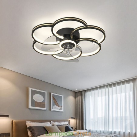 Ventiladores de Teto Com Luzes Lustre Ventilateur