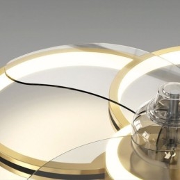 Ventiladores de Teto Com Luzes Lustre Ventilateur
