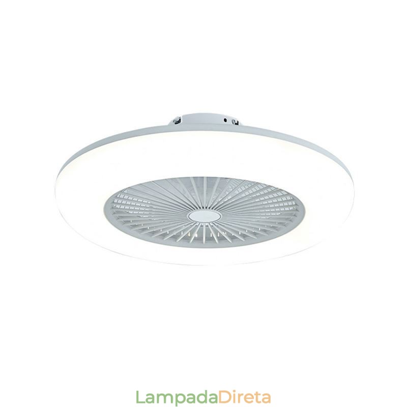 Ventilador de teto Tricromático com controle remoto e 3 velocidades