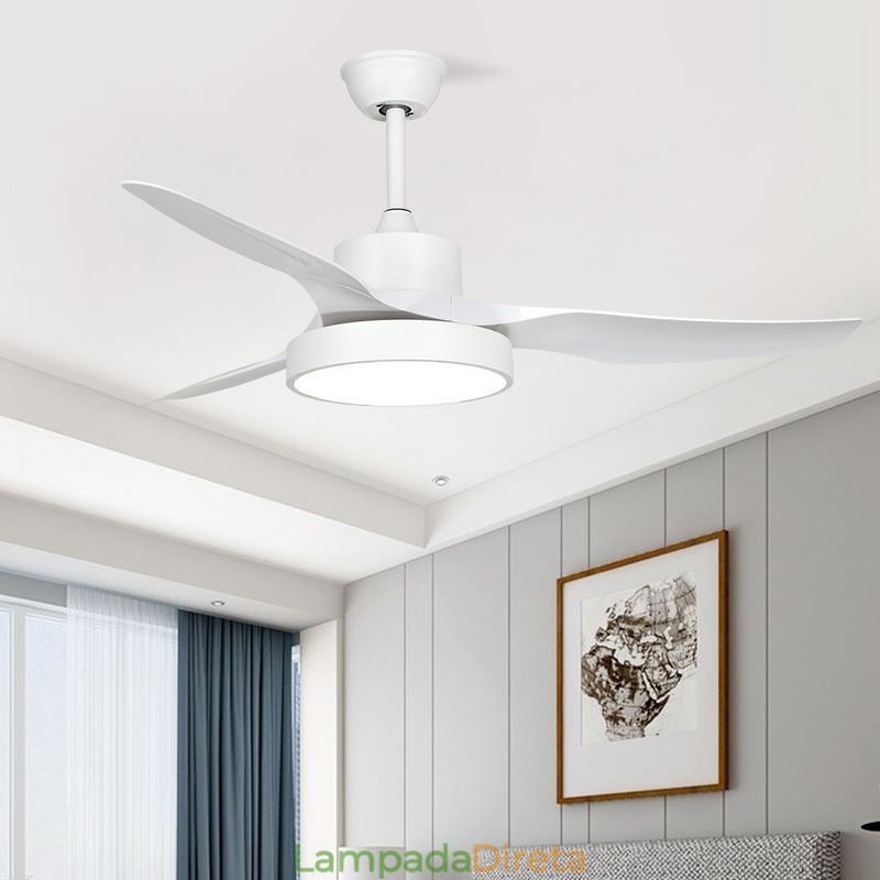 Ventilador de Teto com Controle Remoto 3 Pás