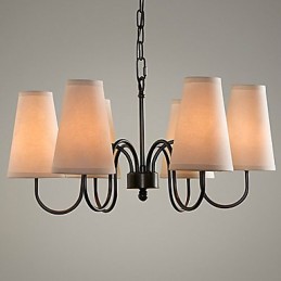 Lustre tradicional clássico galvanizado