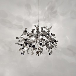 3 luzes lustre luz aço inoxidável pingente iluminação teto luminária