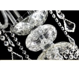 Lustre de cristal europeu decoração de cristal luz de teto com 65 luzes