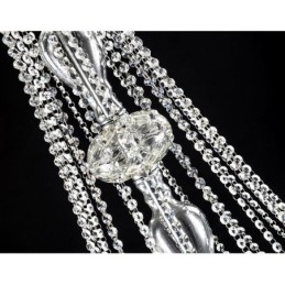 Lustre de cristal europeu decoração de cristal luz de teto com 65 luzes