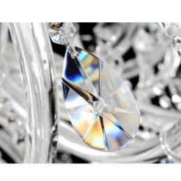 Lustre de cristal europeu decoração de cristal luz de teto com 65 luzes