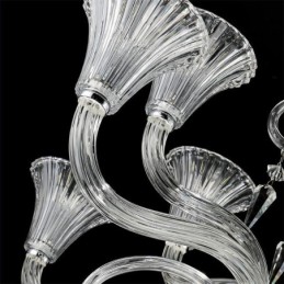 Lustre de cristal europeu decoração luz de teto com 18 luzes