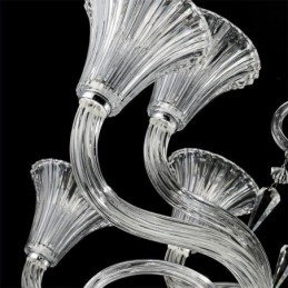 Lustre de cristal europeu decoração luz de teto com 12 luzes