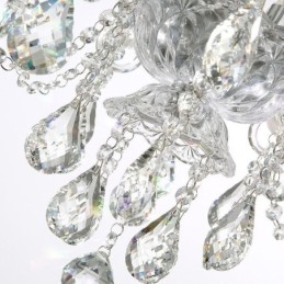 Lustre de cristal europeu com 32 luzes, decoração de luxo, luz de teto