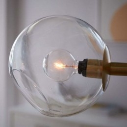 Luminária pendente contemporânea Magic Bean Simples 8 luzes