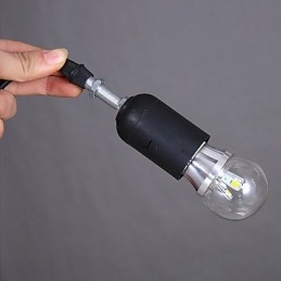 Luminária Pendente 1 Luz Moderna Material Tecido