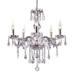 Lustre de cristal elegante moderno europeu pingente de luz