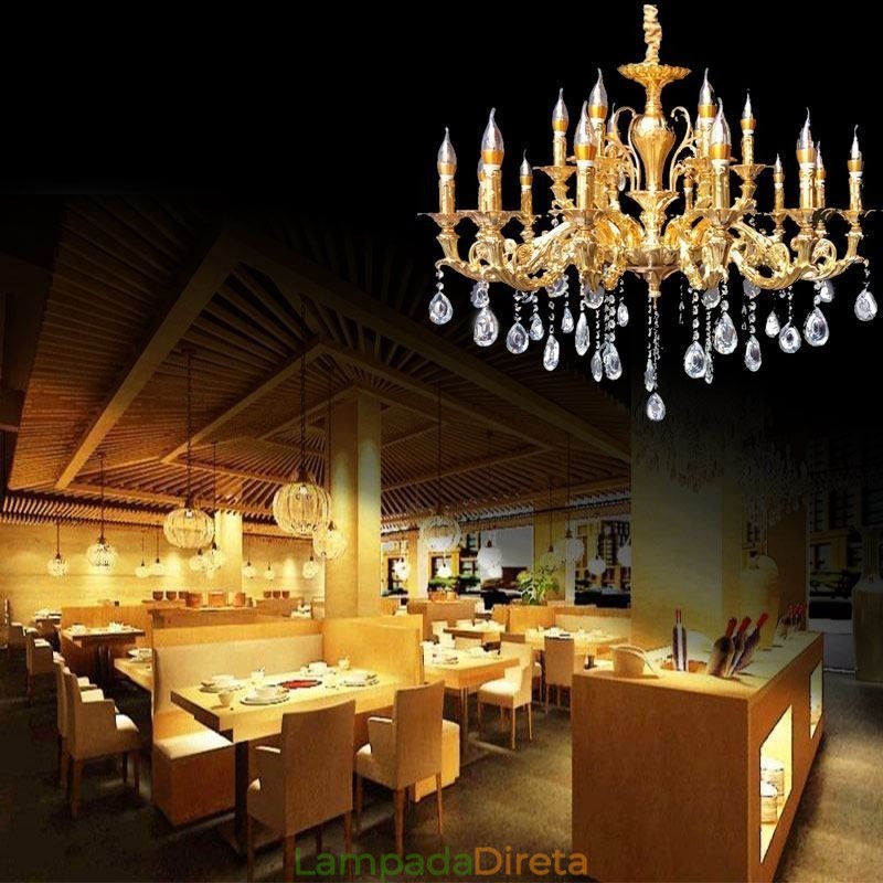 Lustre de cristal moderno e luxuoso, luzes de teto, iluminação para casa, decoração, luz