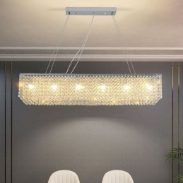 Lustre de cristal europeu decoração de luxo luz de teto com 12 luzes