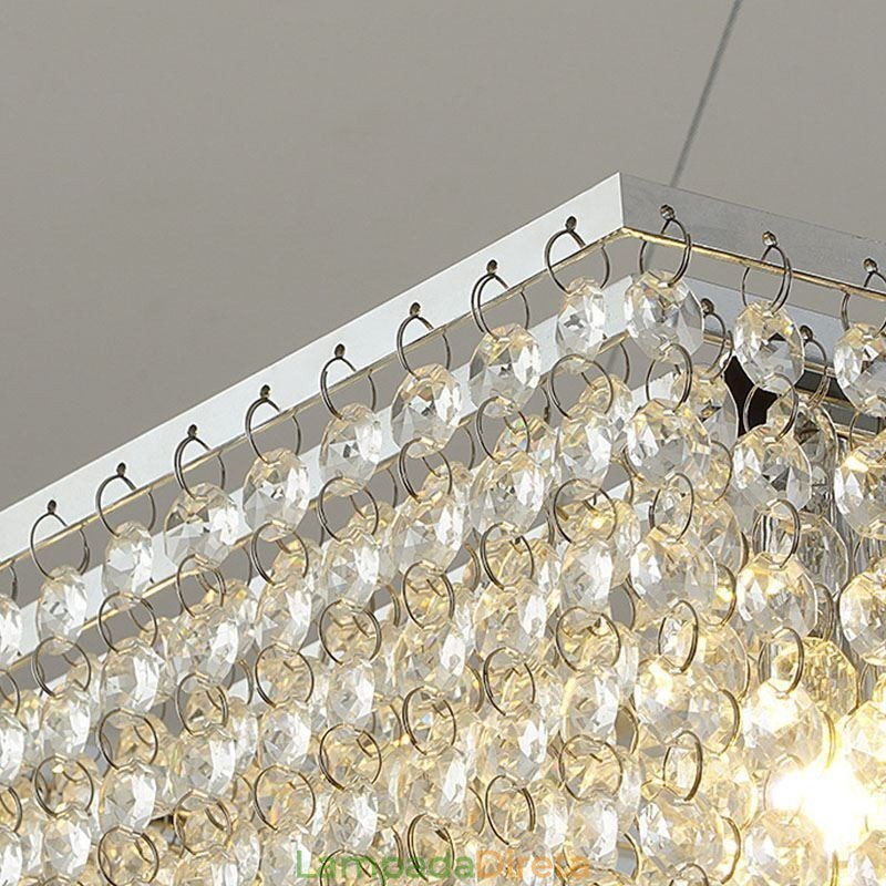 Lustre de cristal europeu decoração de luxo luz de teto com 12 luzes
