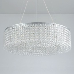 Lustre de cristal moderno, luminária de teto decorativa de luxo europeia com 12 luzes