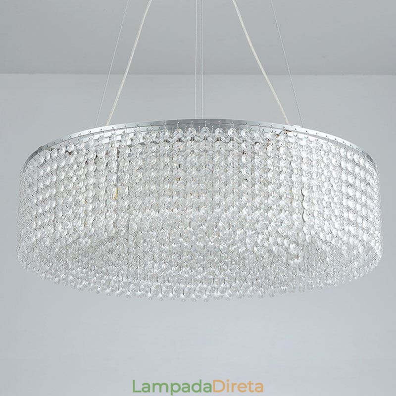 Lustre de cristal moderno, luminária de teto decorativa de luxo europeia com 12 luzes