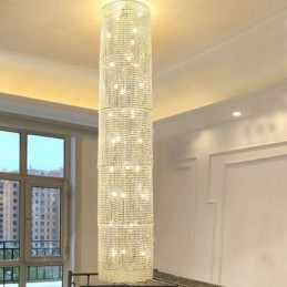 Lustre de cristal de luxo decoração moderna luz de teto com 36 luzes