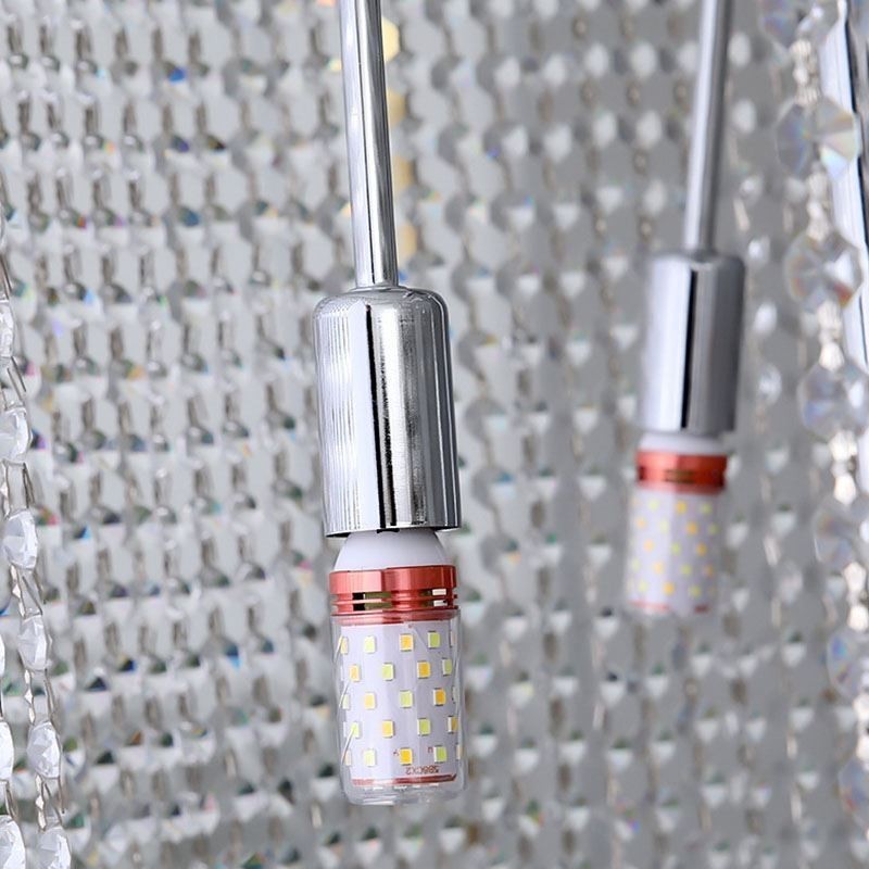 Lustre de cristal de luxo decoração moderna luz de teto com 36 luzes