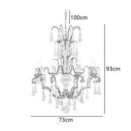 Lustre Pendente de Madeira Estilo Retro Elegante