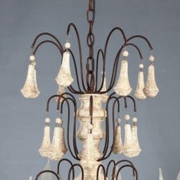 Lustre Pendente de Madeira Estilo Retro Elegante
