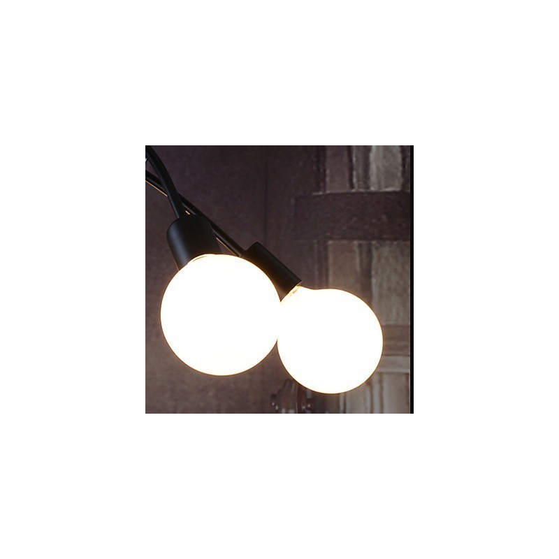 Luminárias pendentes modernas contemporâneas de metal